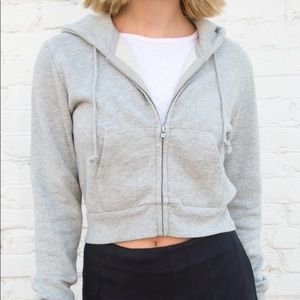 Brandy Melville Cropped Hoodie